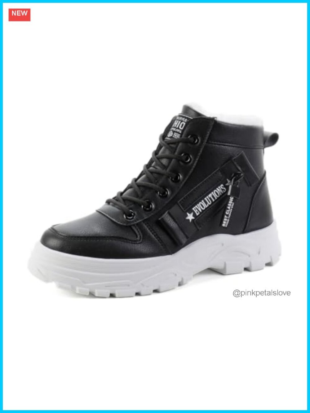 Women's Winter Snow Boots Fur Lined Waterproof Anti-Slip Ankle Booties